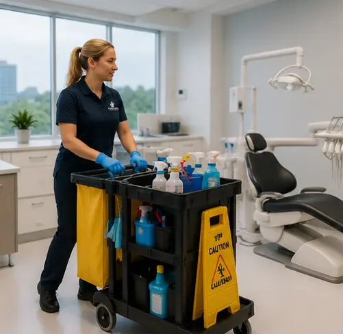 medical office cleaner