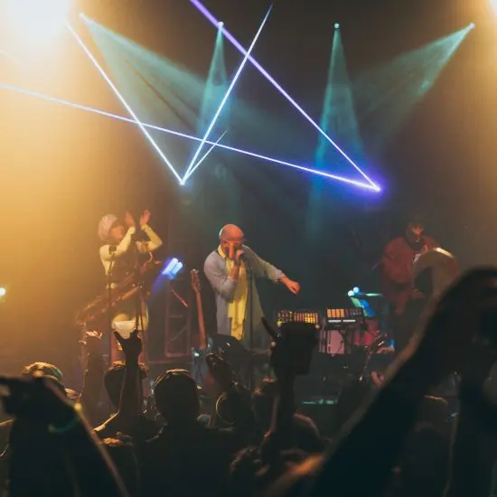 TNERTLE performing at the Bluebird Theater in Denver
