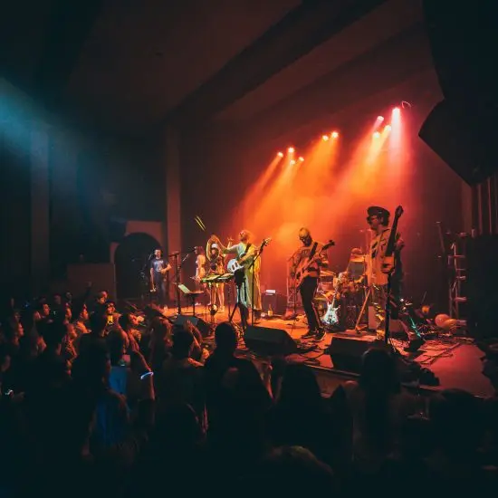 TNERTLE performing at the Bluebird Theater in Denver