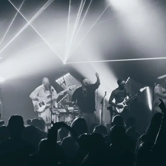 TNERTLE performing at the Bluebird Theater in Denver