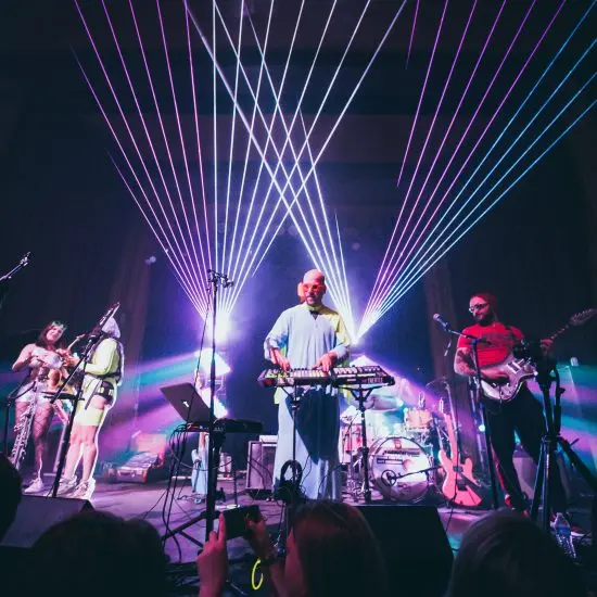TNERTLE performing at the Bluebird Theater in Denver