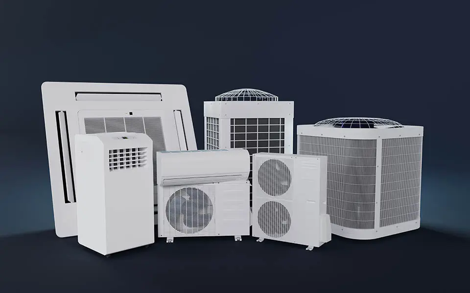 types of air conditioner
