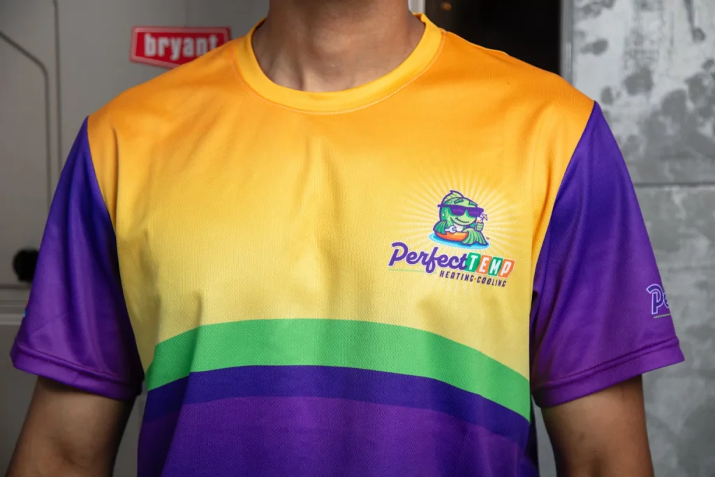 perfect temp shirt front view