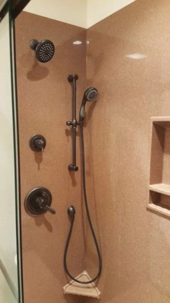 shower installation results
