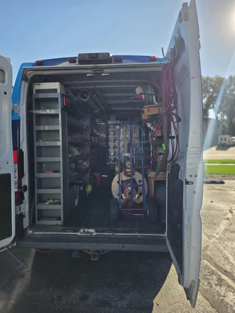 Open van