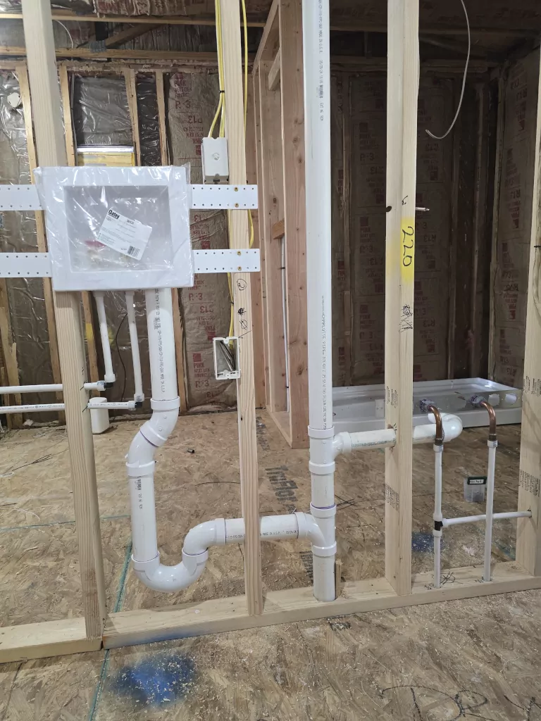 new construction plumbing