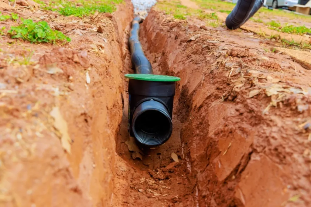 sewer lines