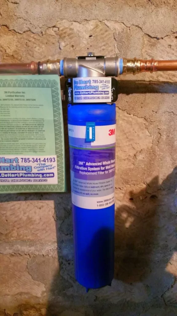 de hart whole house water filtration