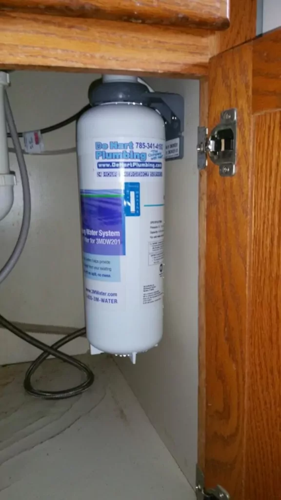 water filtration system under sink