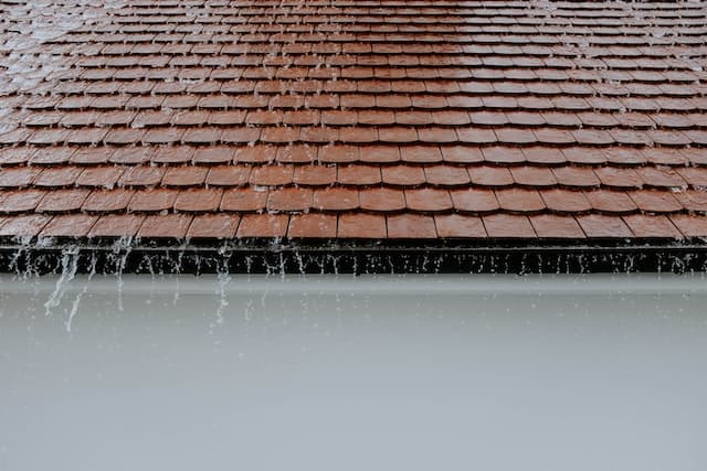 roof during a storm