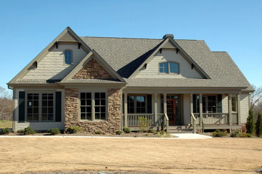 A standard U.S. home.