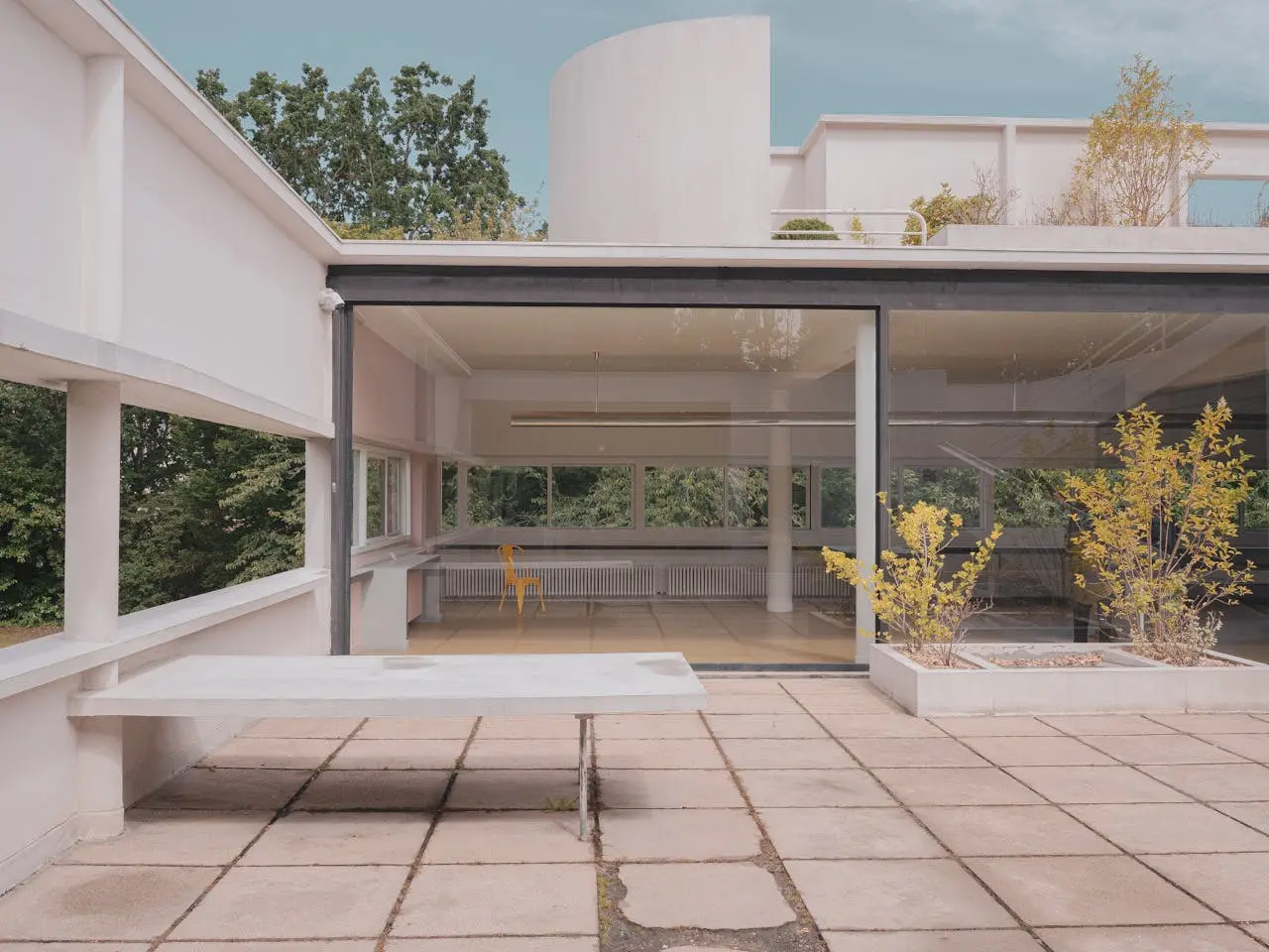 Exterior of a house.