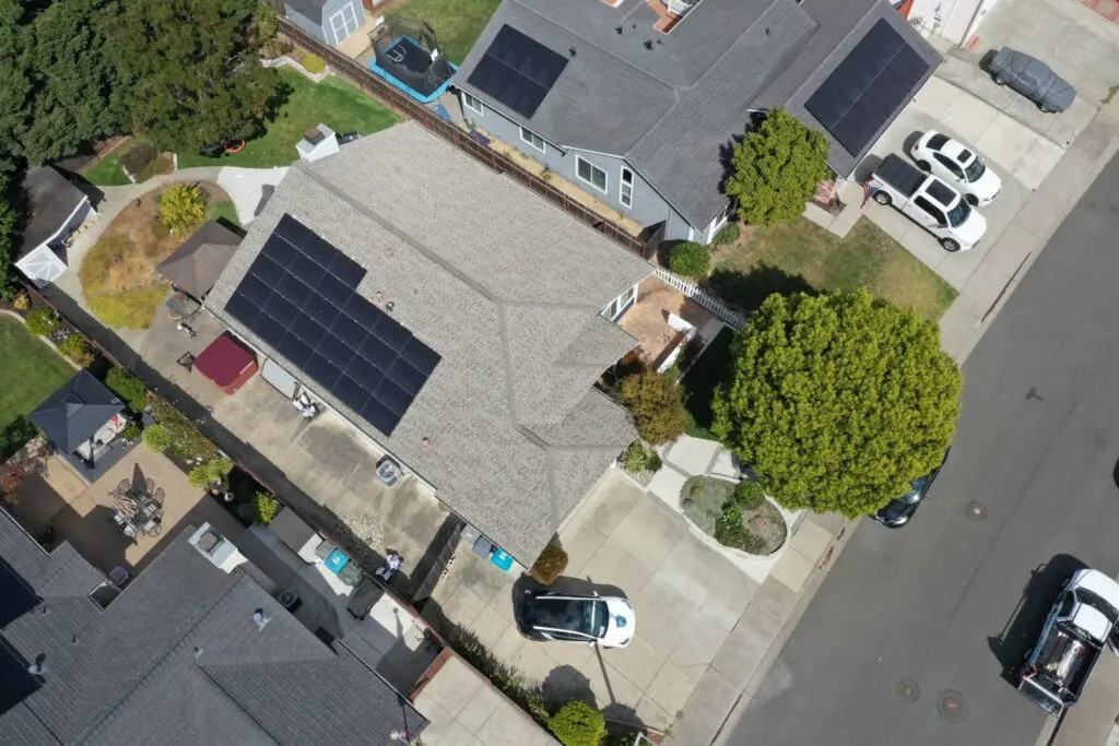 Solar panel house
