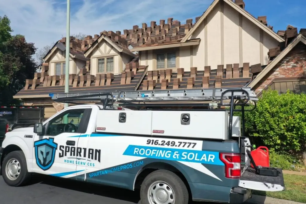 Spartan home services truck