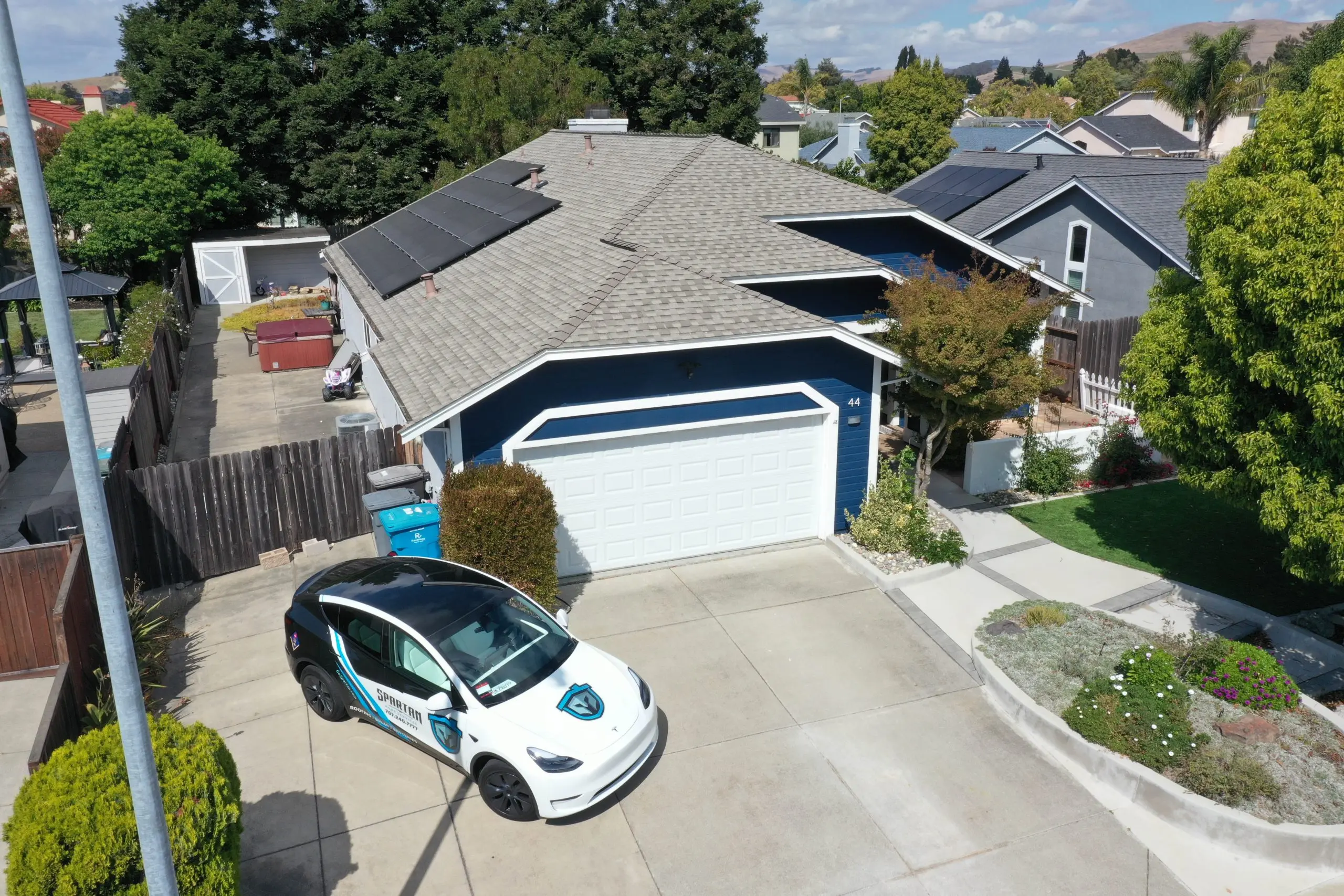 solar panel roof
