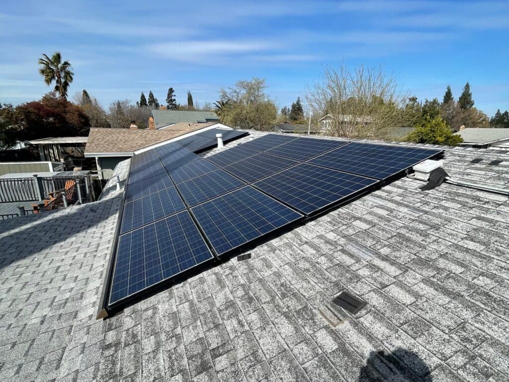 install solar panel shingles roof 