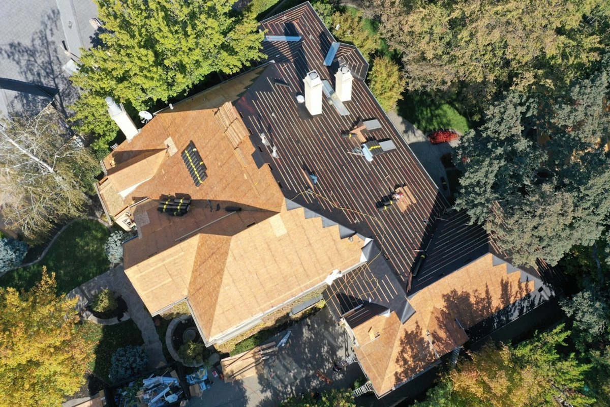 Roofing services by spartan