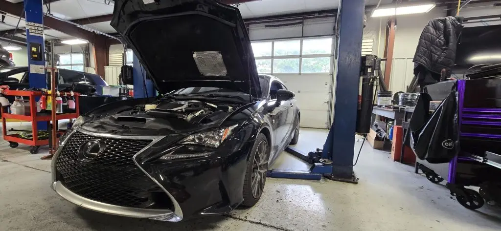 toyota lexus transmission fluid change