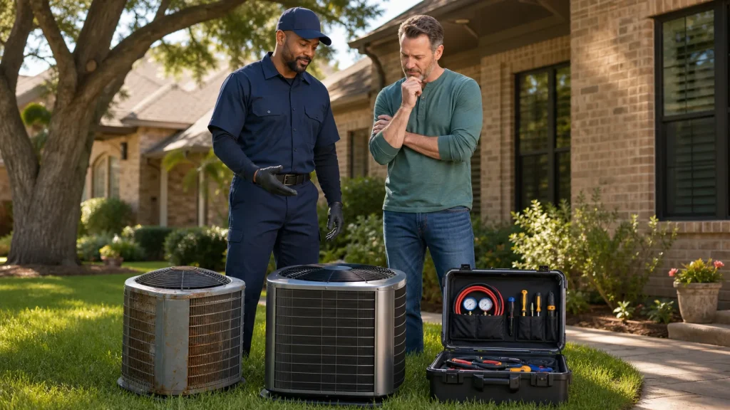 Fort Worth AC Guide: Repair vs Replace vs Maintain (SEER2, Rebates, Payback)