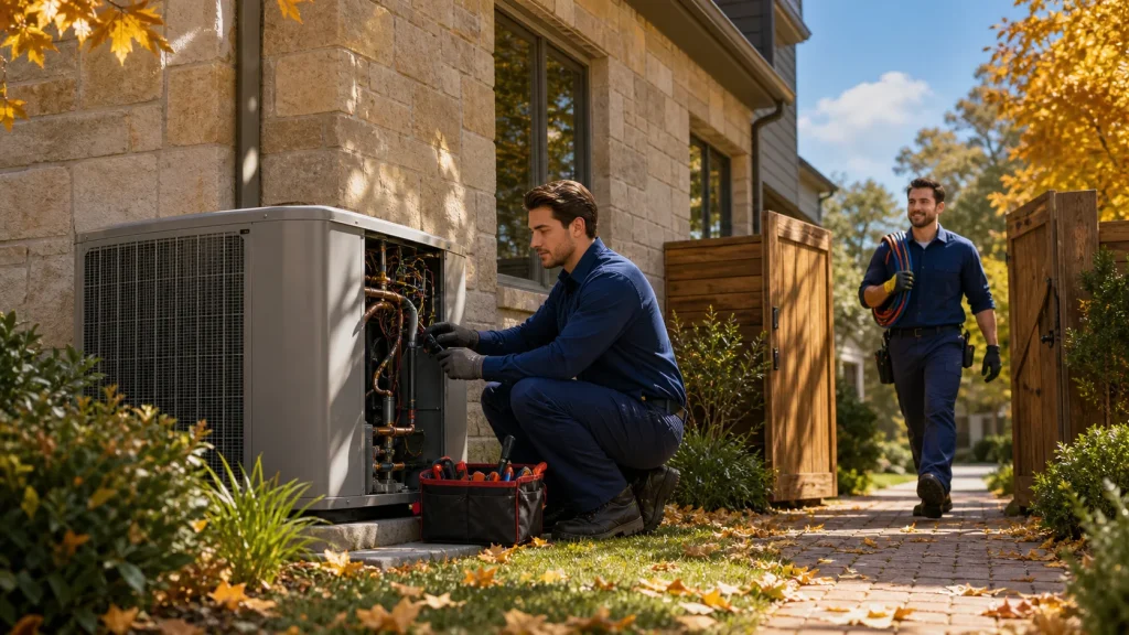Fort Worth Early Fall HVAC Transition: AC to Heat Prep Before Cold Fronts