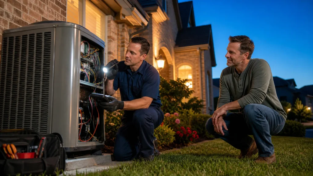 Signs Your AC Needs Emergency Repair on Fort Worth Nights