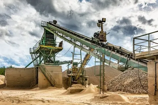 Extraction, treatment and sale of all types of natural and artificial sand