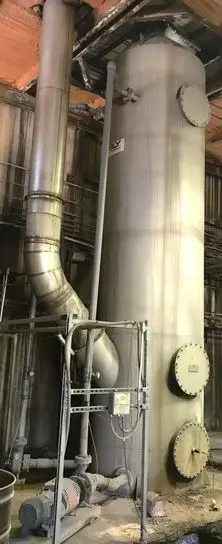 Laveur humide à tour garnie