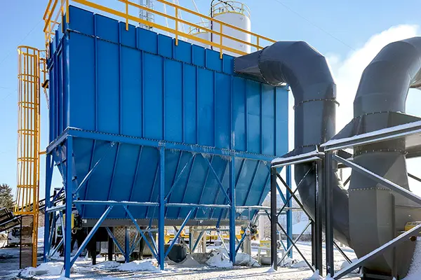 STJ-Limestone-Dryer1 | Sly Air Pollution Control TubeJet Air Pollution Control System