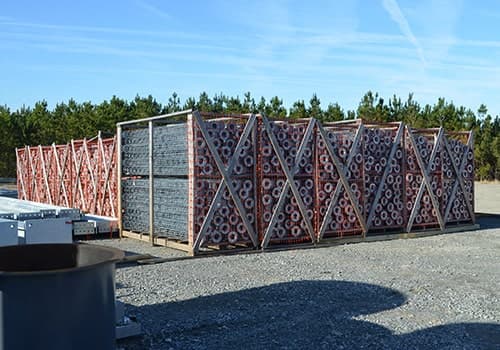 delivery-dust-collector-cages-onsite