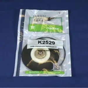 K2529 Kit de reparación para válvula de diafragma, versión original Goyen «Millennium», 1 pulgada, simple, diafragma de Buna-N (nitrilo) con resorte.