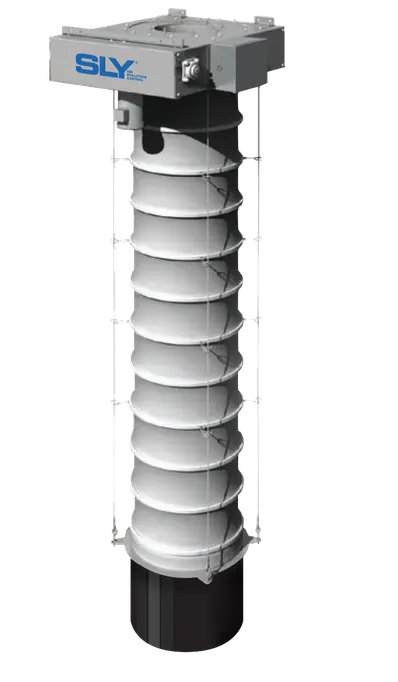 Vortex Loading Spout-4-cutout | Sly Air Pollution Control
