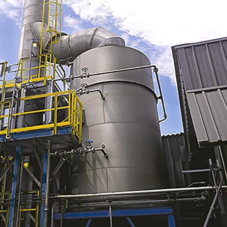 ImpinJet-Wet-Gas-Scrubber-Deck | Sly Air Pollution Control épurateur de gaz humide