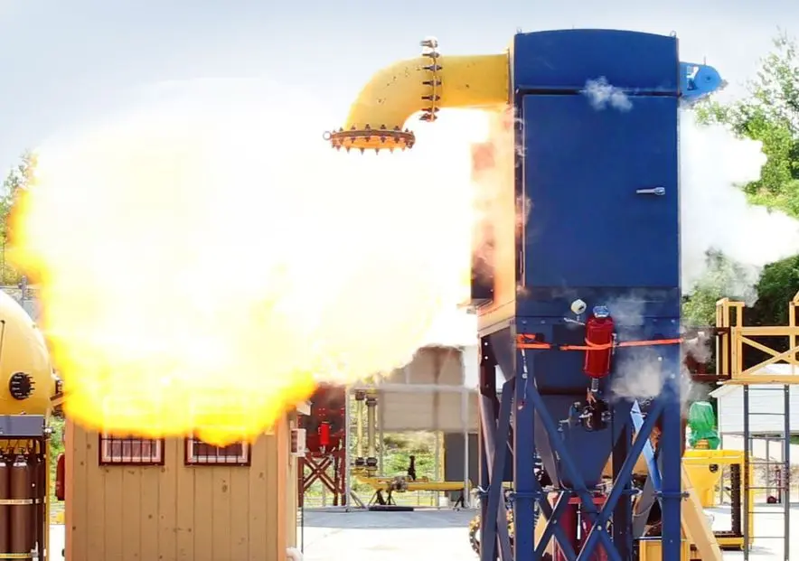 Explosion-Protection-Blue-Baghouse | Sly Air Pollution Control Protection contre les explosions - Filtre à manches bleu