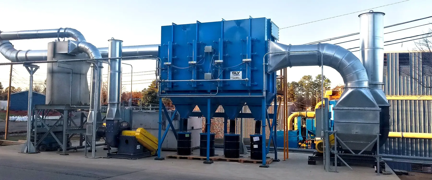wet-scrubber-baghouse-dust-collection | Sly Air Pollution Control wet scrubber baghouse dust collection