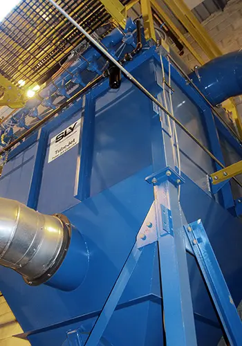 HEPA-pleated-bag-tubejet | Sly Air Pollution Control TubeJet Air Pollution Control System