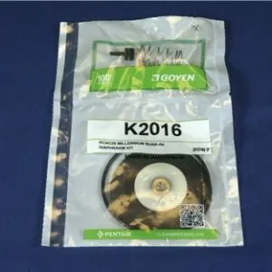 Kit de reparación para válvula de diafragma K2016, versión original Goyen «Millennium», 3/4", simple, diafragma de Buna-N (nitrilo) con resorte.