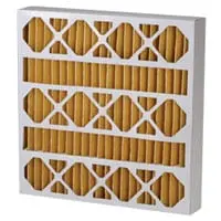 Cartridge media filters for HVAC air purification and filtration