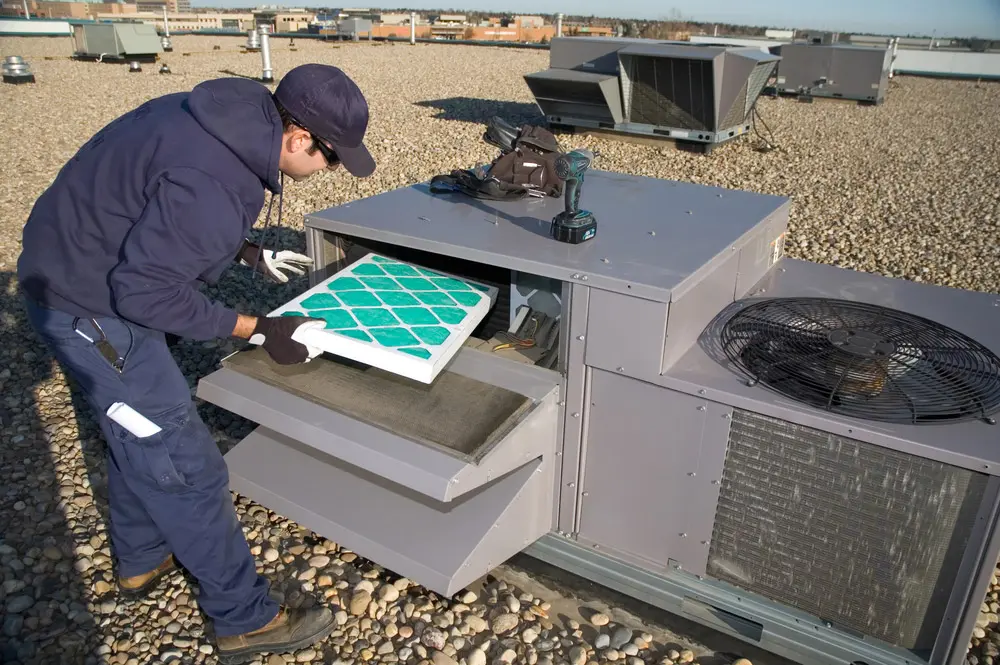MERV 13 air filters for HVAC systems to improve indoor air quality