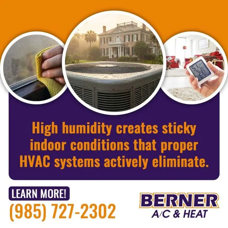 HVAC humidity control