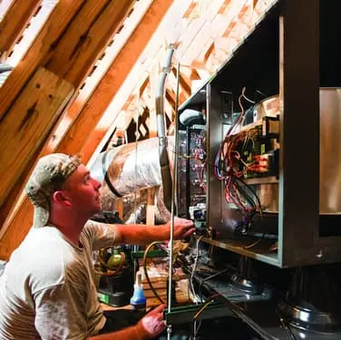 HVAC system installation photo from Berner A/C & Heat in North Shore Louisiana