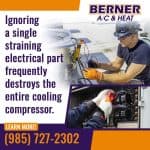 Air conditioner maintenance to prevent failure