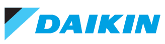 Daikin HVAC brand PNG logo for website display