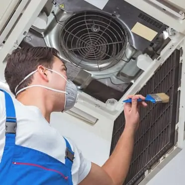 APCO-X air purifier unit with glow - installed by Berner A/C & Heat for whole-home air quality