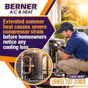 Summer HVAC damage