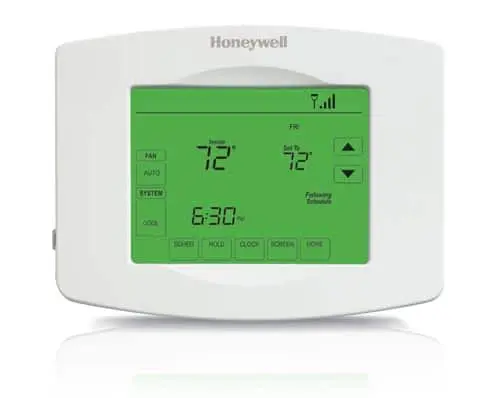 Honeywell VisionPRO WiFi thermostat for remote HVAC control