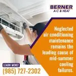 AC failure during summer heat waves