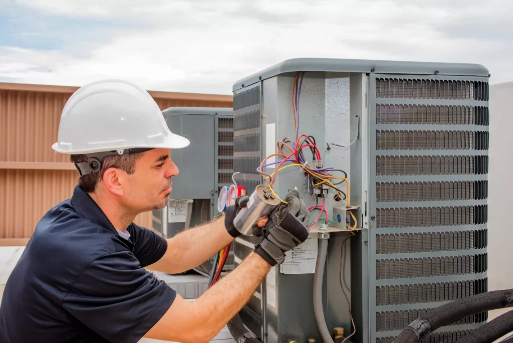 Berner A/C & Heat partner brands including Amana, Goodman, Daikin, and Mitsubishi