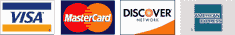 Credit card payment logos accepted by Berner A/C & Heat