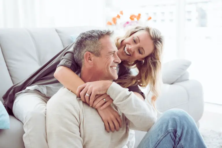 happy-couple-teeth whitening-Woodbury-Art & Science Family Dentistry
