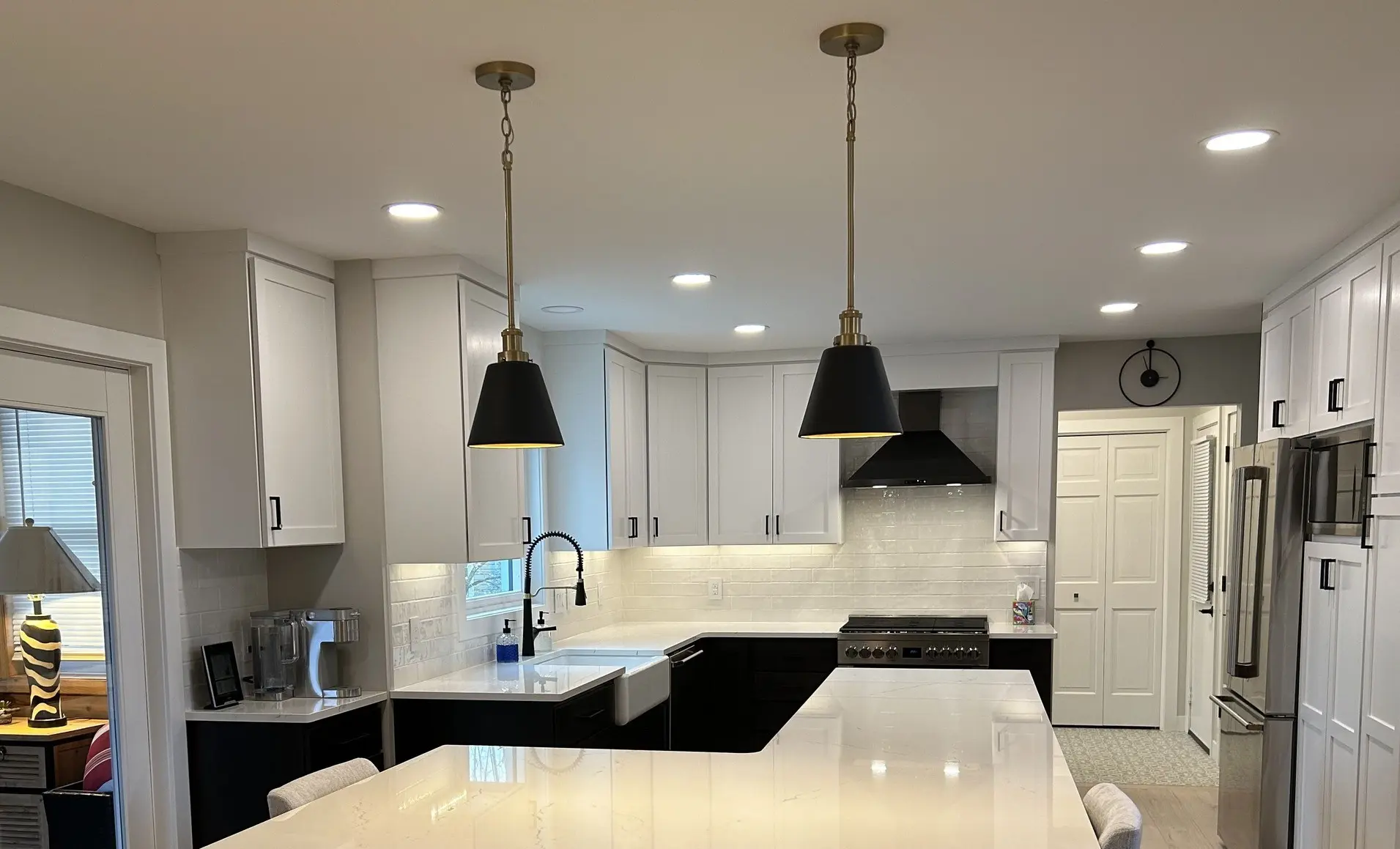 Newly remodeled kitchen